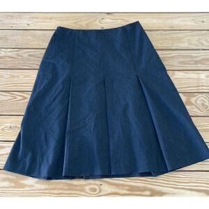 Tristan & Iseut  Pleated Skirt Size 6 Women’s Gray